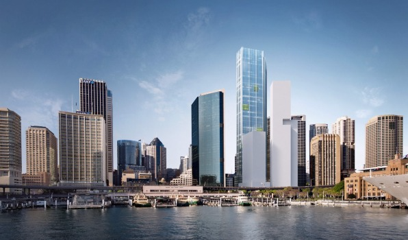 Circular Quay Tower, Sydney Northern Aspect Image Source: Lendlease Development Pty Limited
