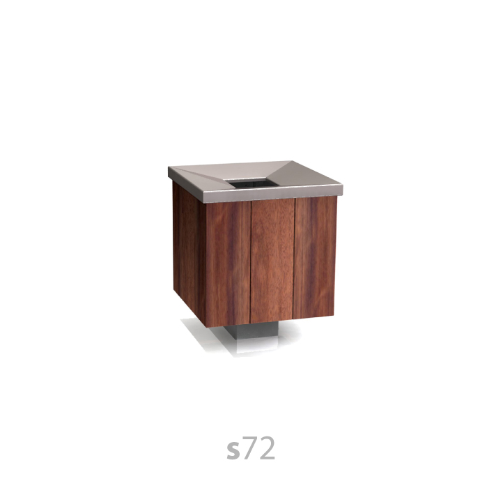 s72 litter bin