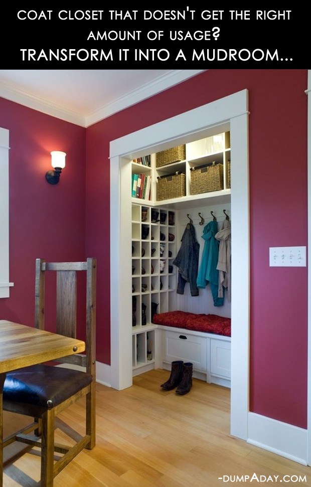Amazing-Easy-DIY-Home-Decor-Ideas-closet-to-mudroom.jpg