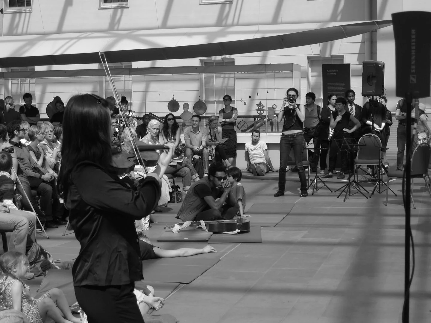 'Unbeschriebenes Blatt' for string quartet and dance. Composed in collaboration with choreographer Elisabeth Schilling. National Maritime Museum, 30 April 2011.