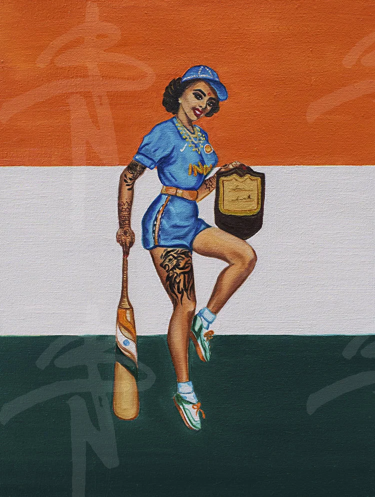 Team India Cricket Babe (2016)