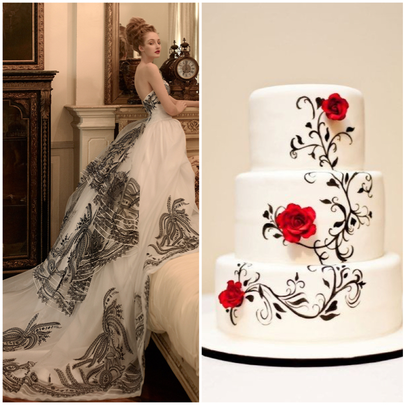 Dress: St. Pucchi 9441. Cake . 