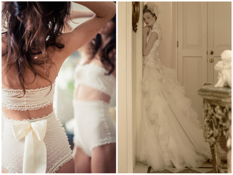 Lingerie: Etsy . Dress; St. Pucchi 9443. 