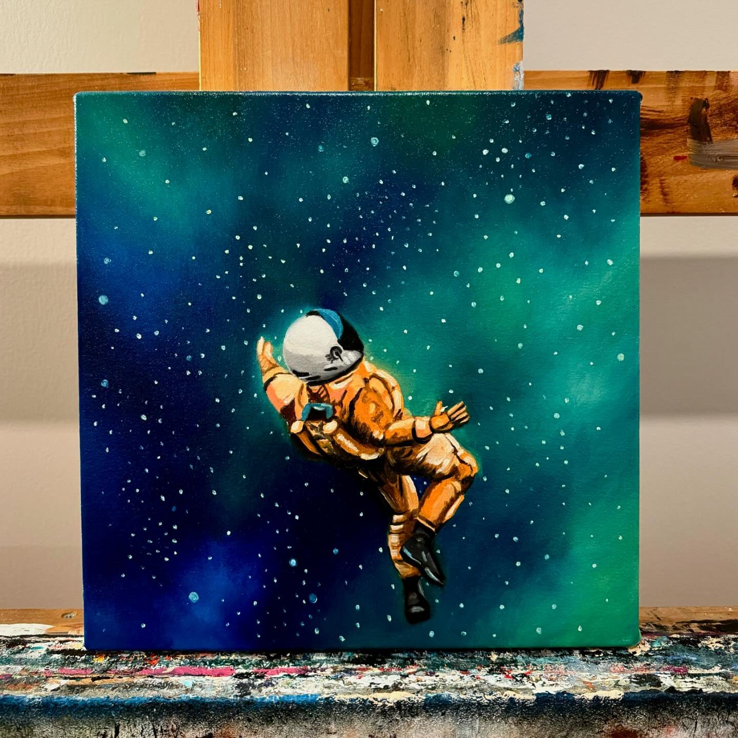 &ldquo;Stay Up&rdquo; | Oil on Canvas | 12x12&rdquo;. (DM for availability).

A new painting that expresses my emotions over the past few weeks. Seeing the pain everyone has been going through but also seeing the beauty in the people come together in