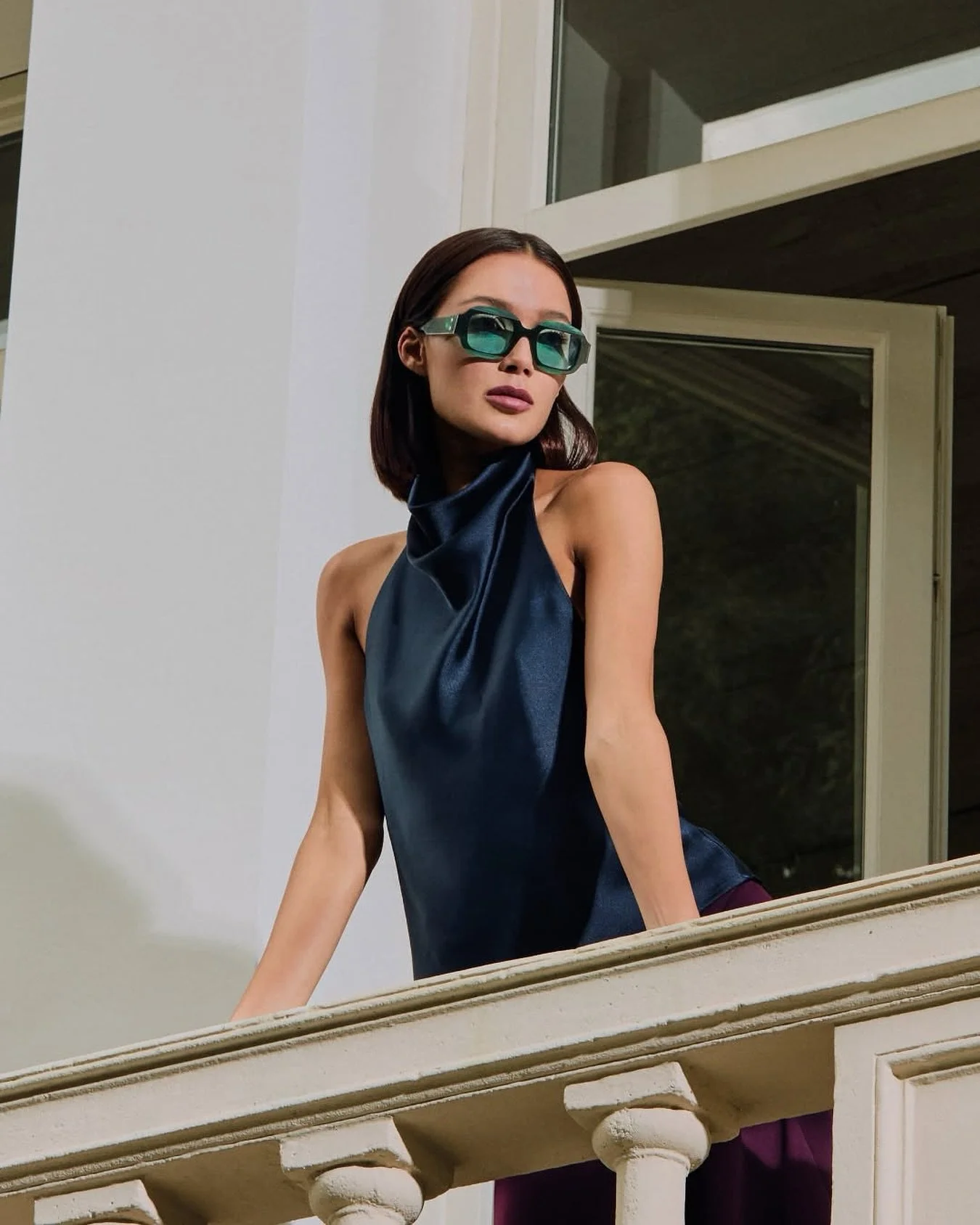 #repost &bull; @resrei_eyewear A modern Grand Tour in the light of an Italian summer.
From the balcony of a timeless villa, Vega reflects the art of discovery &mdash; beauty, culture, and that effortless dolce vita spirit reborn in a contemporary gaz