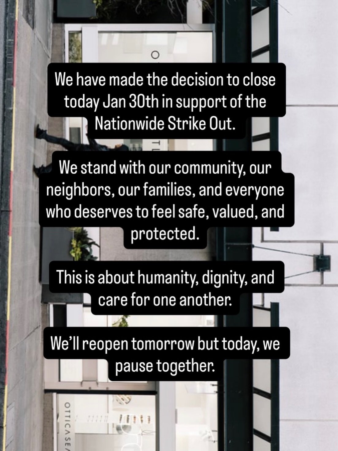 With our neighbors. With our families. With our community.