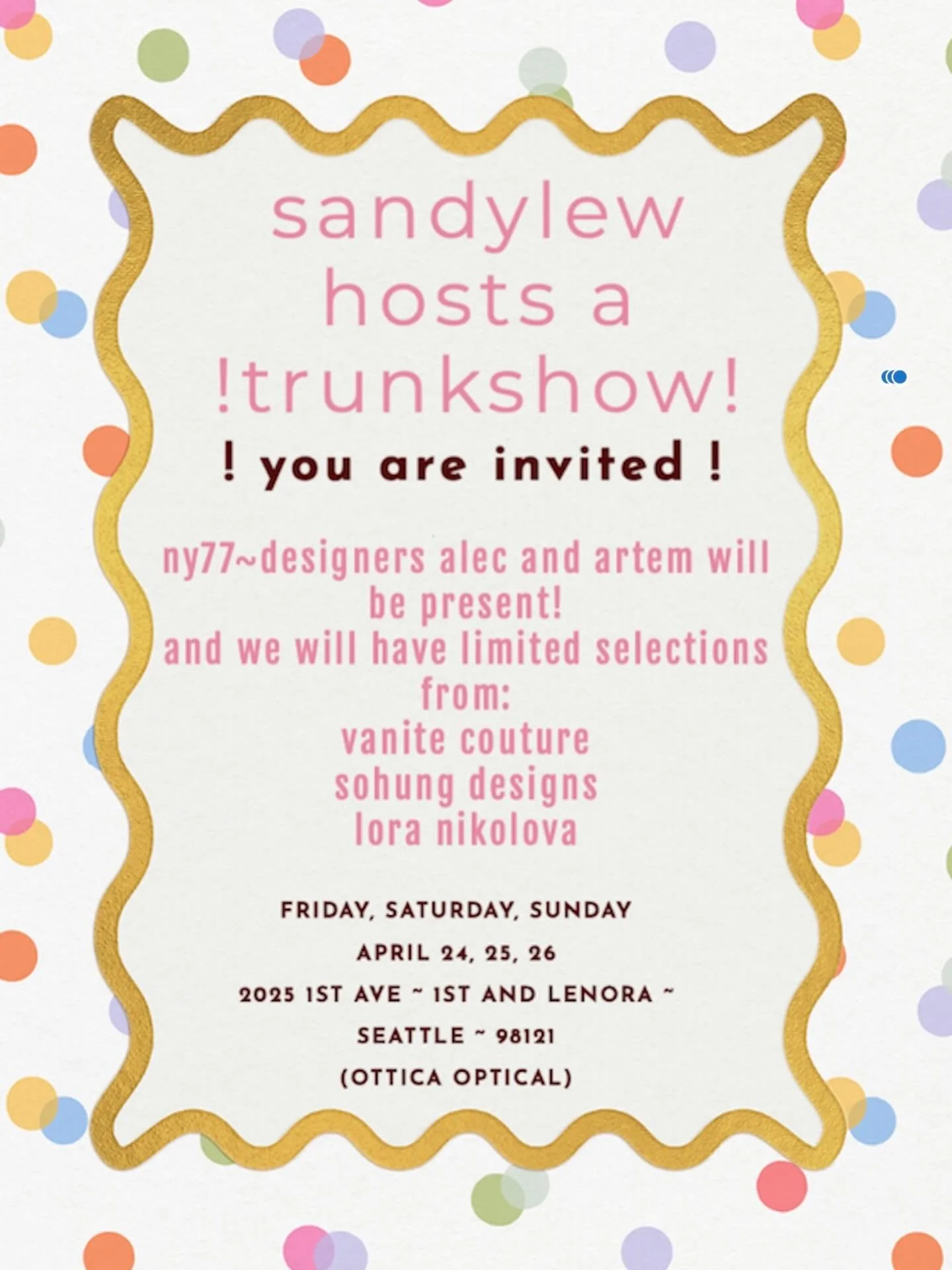 &ldquo;Have Fun Getting Dress&rdquo; -Sandy Lew💕