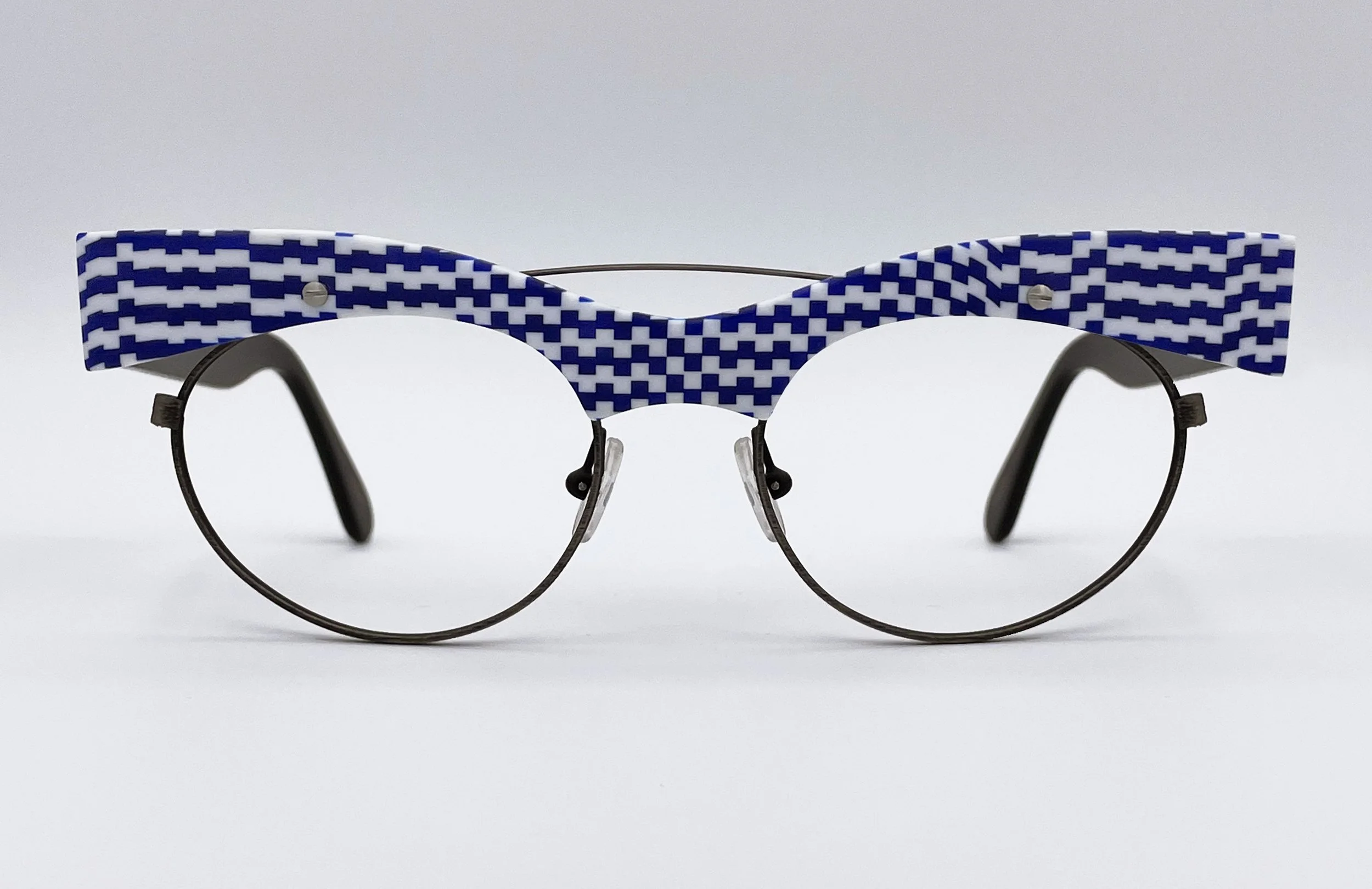 Cool, edgy, Moroccan inspired SCHAU SCHAU eyeglass frames at OTTICA SEATTLE