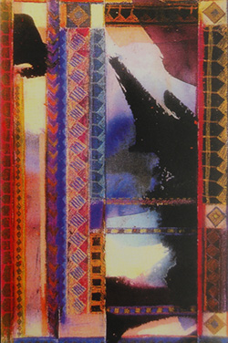 Ethnic Collage, 1991. Best in Show Award, Brunnier Gallery and Museum, Iowa