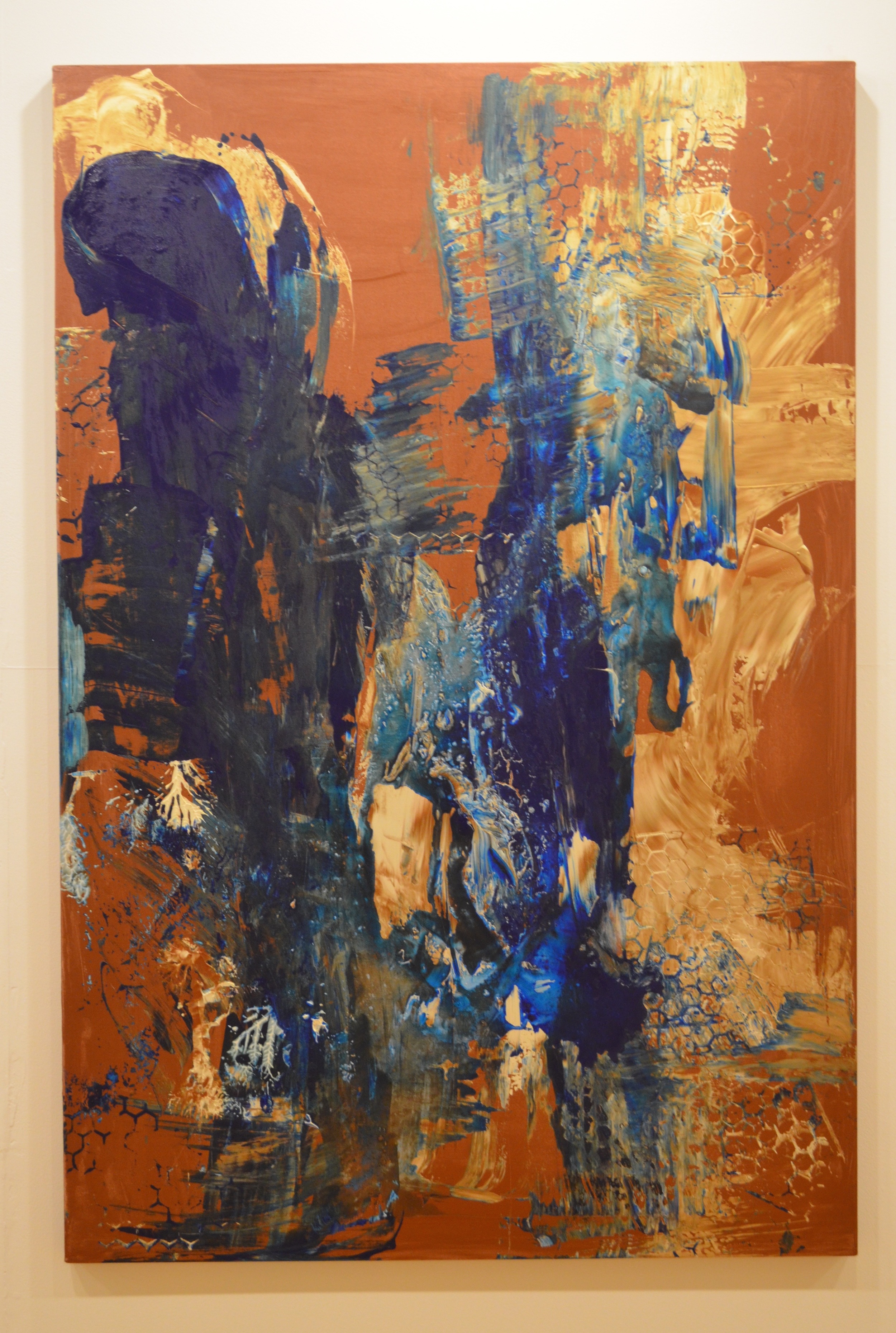 7. Washed Ashore, Natasha Shoro, 72 x 48 inches, $6,500