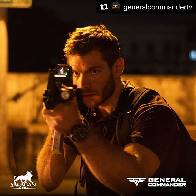 Ben Harrison means business! 
@generalcommandertv
・・
#generalcommander #GCTV #gctvseries #BenHarrison #action #drama #mystery #2018