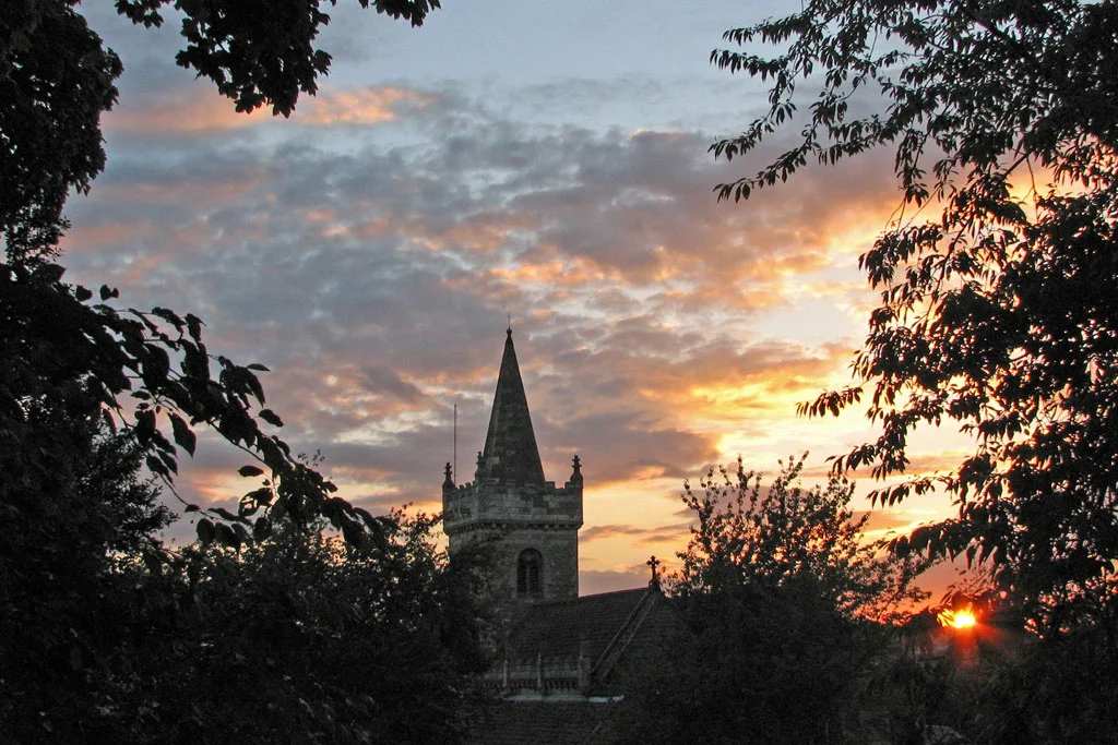 Summer sunset, Bramham