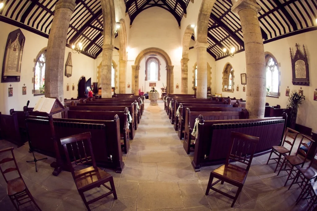Bramham All Saint's Church, full colour interior