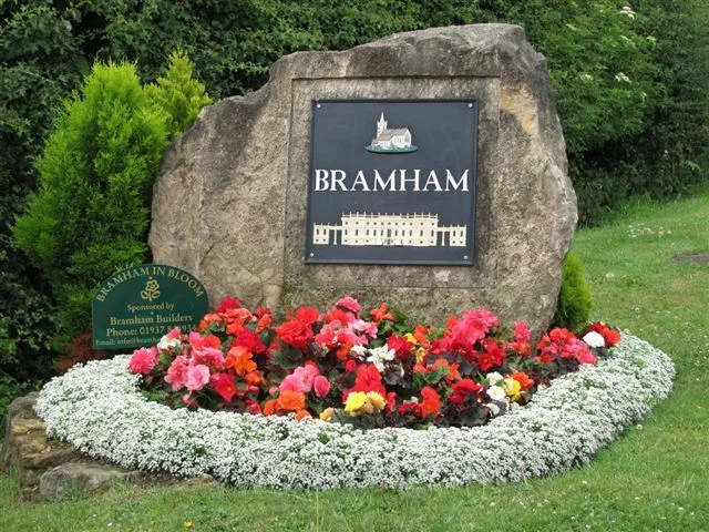 Bramham in Bloom, flowerbeds