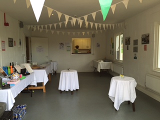 The Meeting Room set up for an events