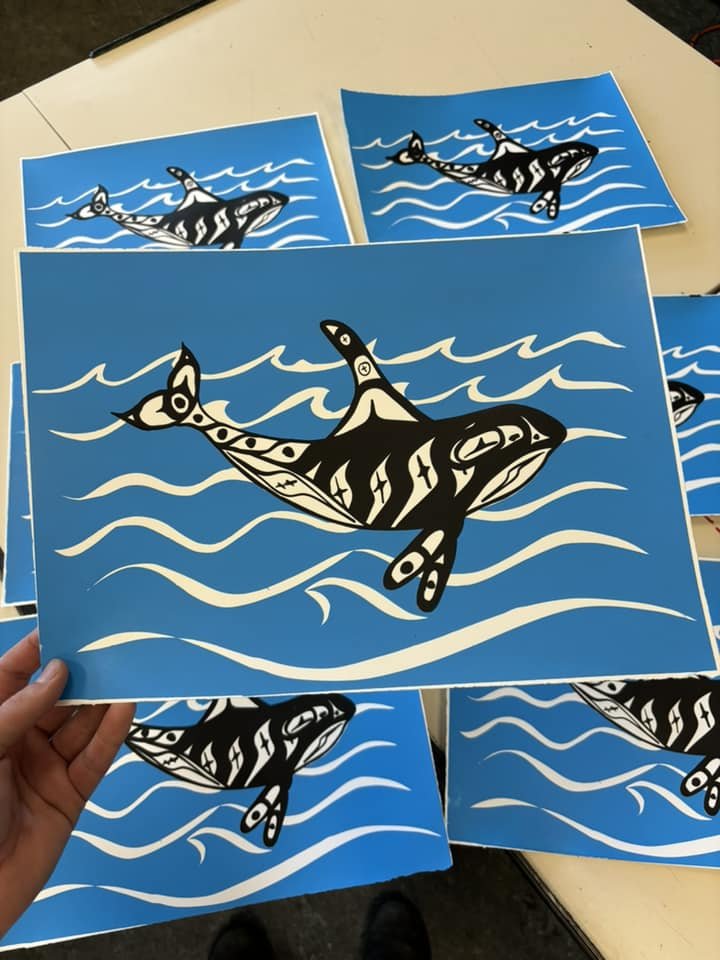 Silkscreening workshop in Ahousaht, art by student Latoya Frank.jpeg