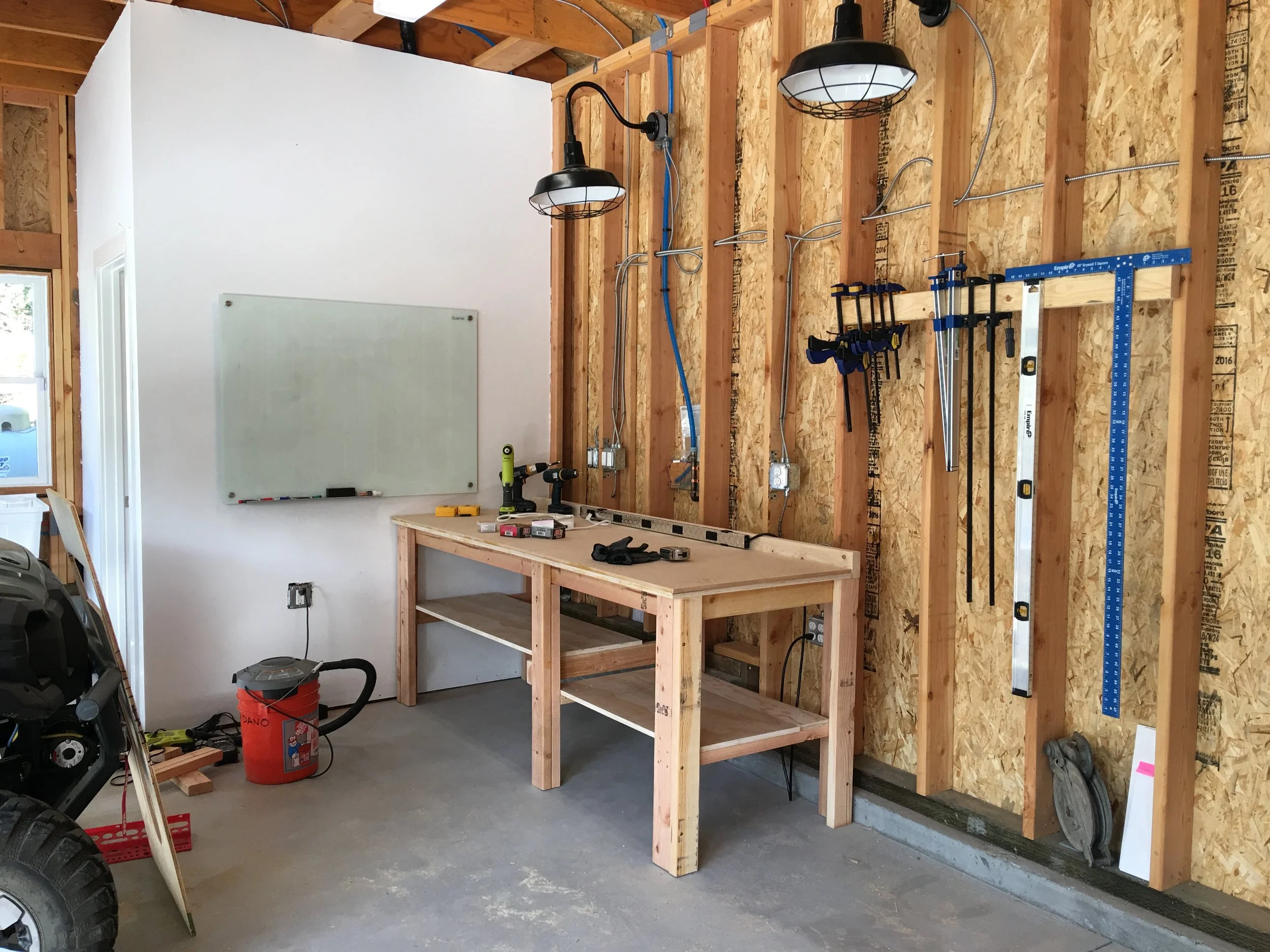 Workbench for the new Maker Space