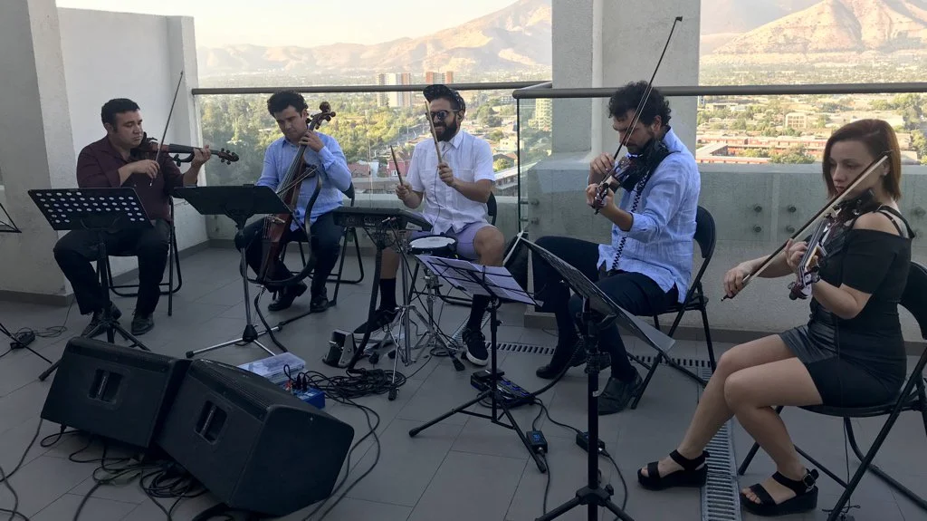 violines electricos cuarteto de cuerdas electric electroclasicos