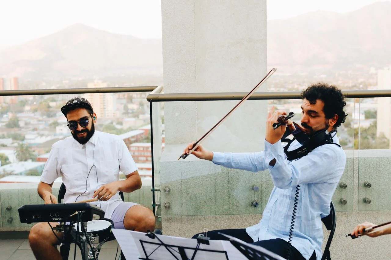 electroclasicos cuarteto de cuerdas electrico chile yamaha silent