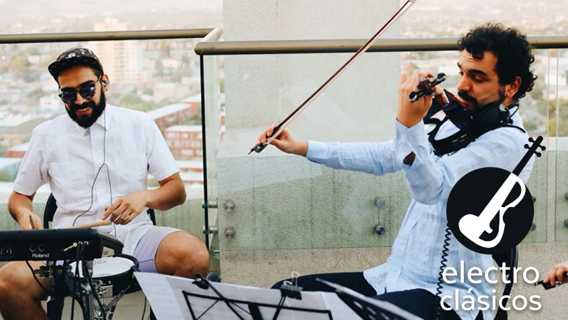 cuarteto de cuerda electrico Electroclasicos musicos para eventos Chile