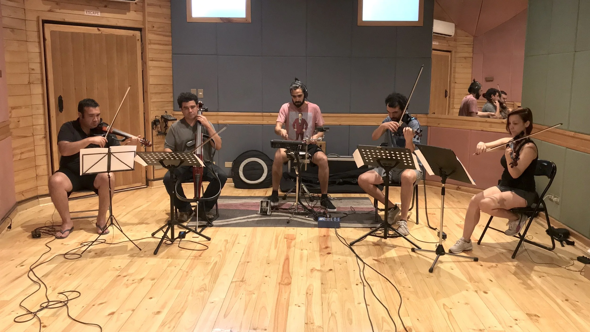 cuarteto de cuerdas electrico Electroclasicos musicos para eventos Chile