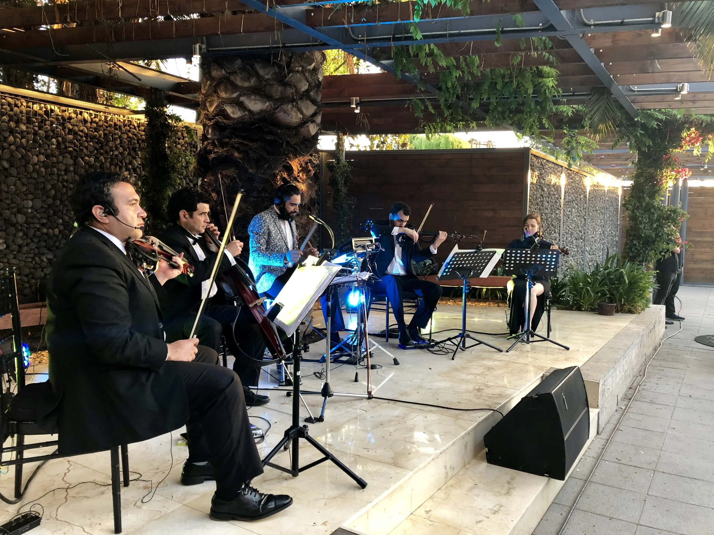 Músicos para eventos Chile Cuarteto de cuerdas Eléctrico