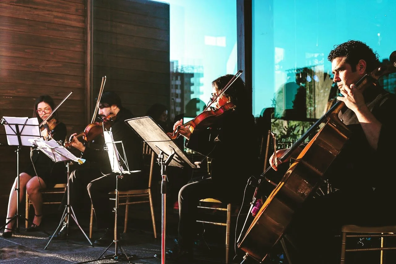 cuarteto de cuerdas para eventos chile músicos música matrimonios