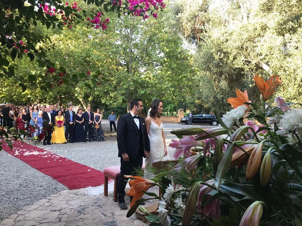 casa olivos ceremonia matrimonio aire libre musica musicos agez chile