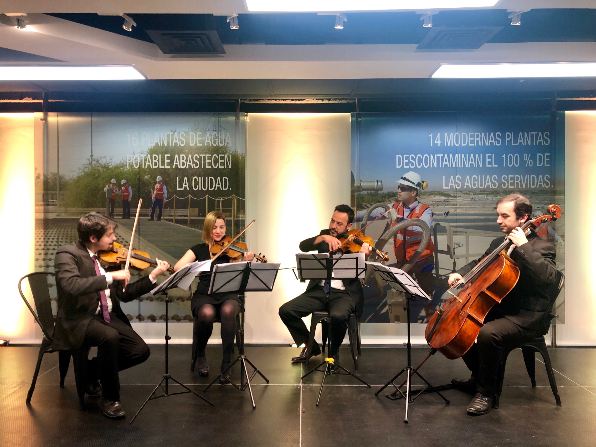 Cuarteto de cuerdas para eventos