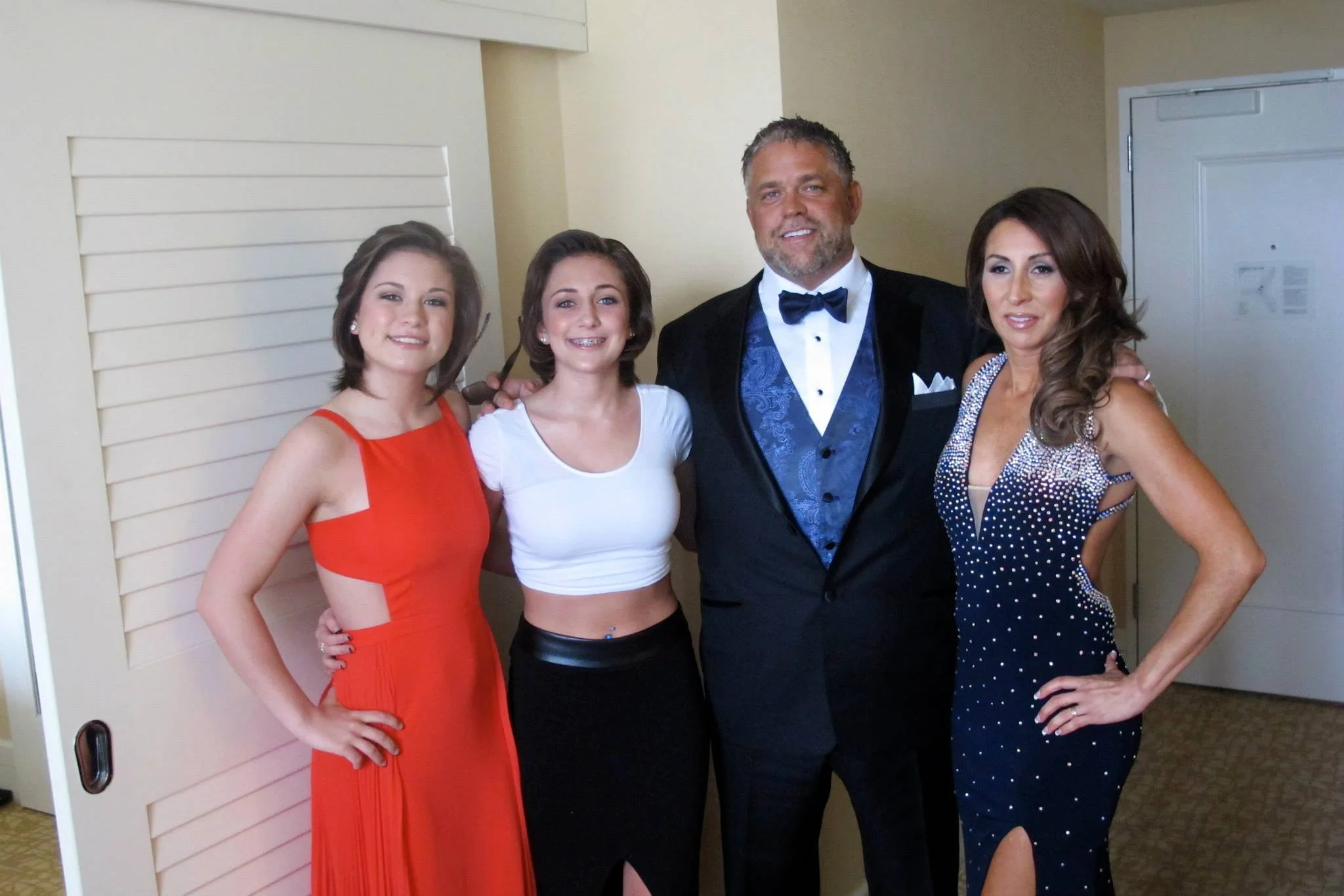 Makeup by me and hair by Stacy on a family of attendees.
