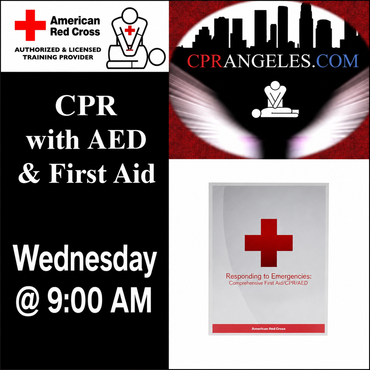 Wed 9am ARC CPR and First Aid