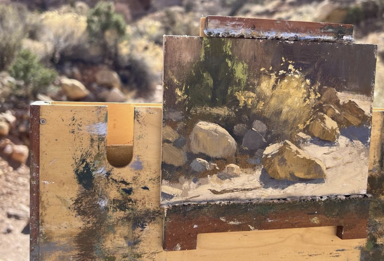 How to Work the Whole Canvas When Painting (Instead of Just One Area)