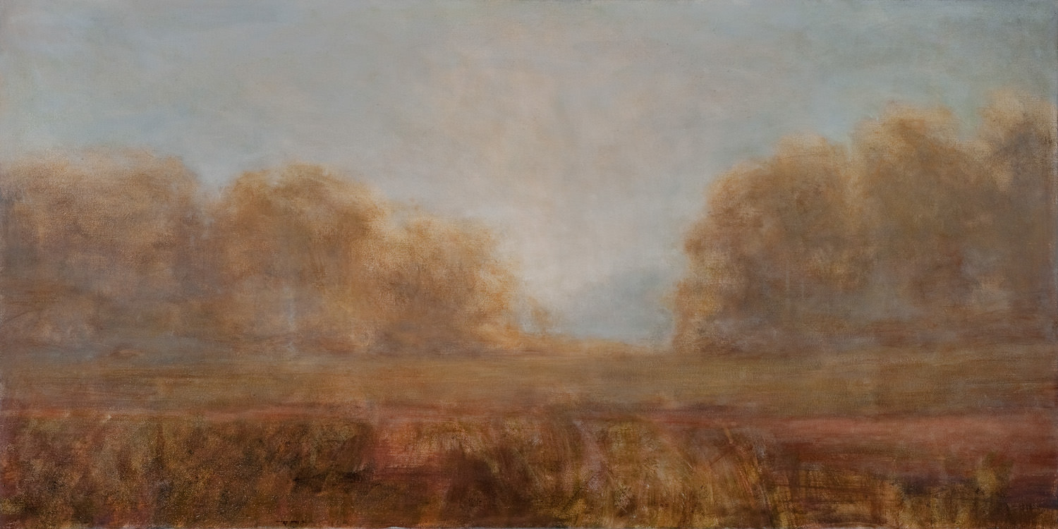 Dusty Drifting Road, 24"x48"