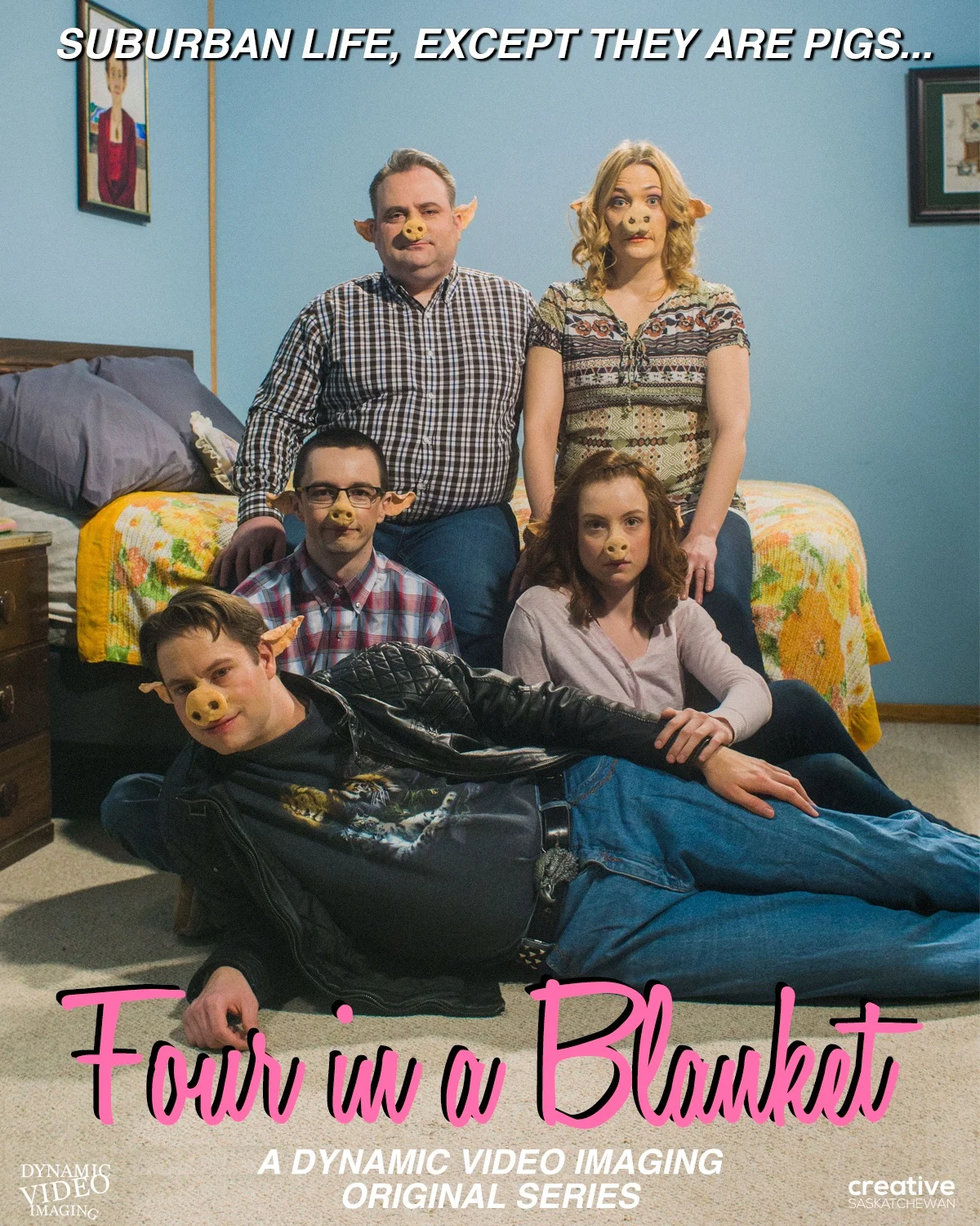 Four in a Blanket Poster.jpg
