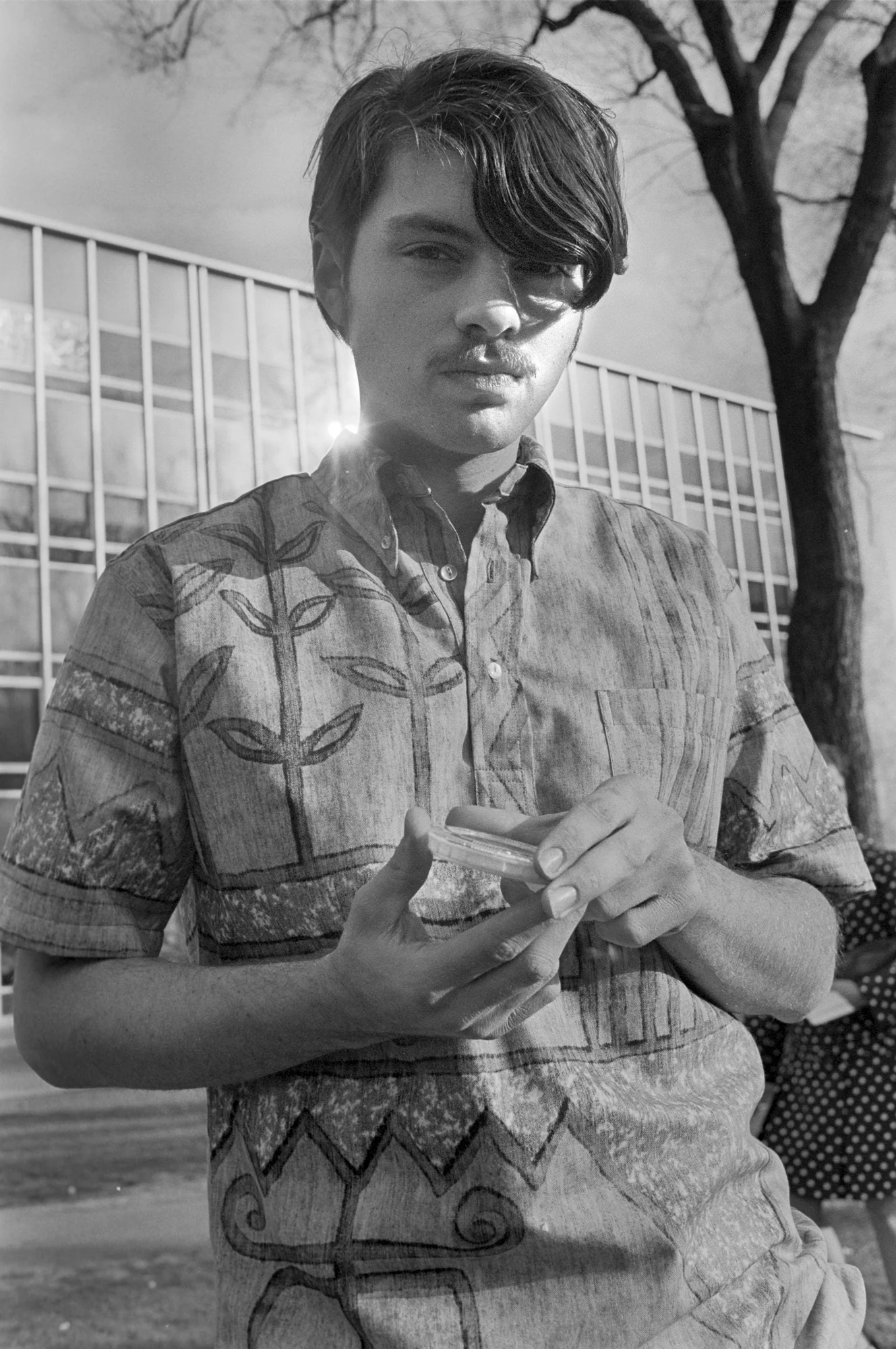 Clyde Holding a Filter Case.jpg