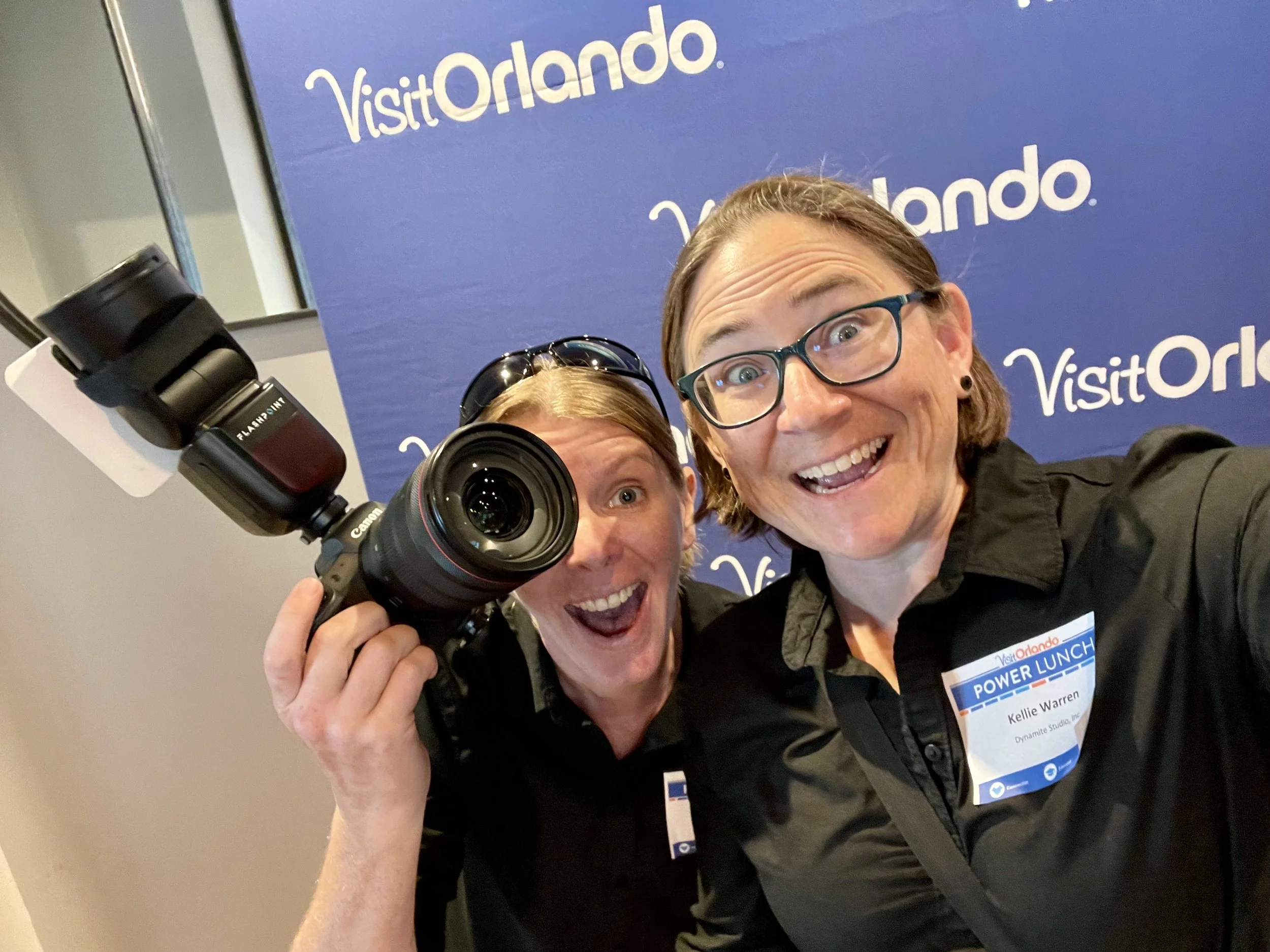 Visit orlando selfie