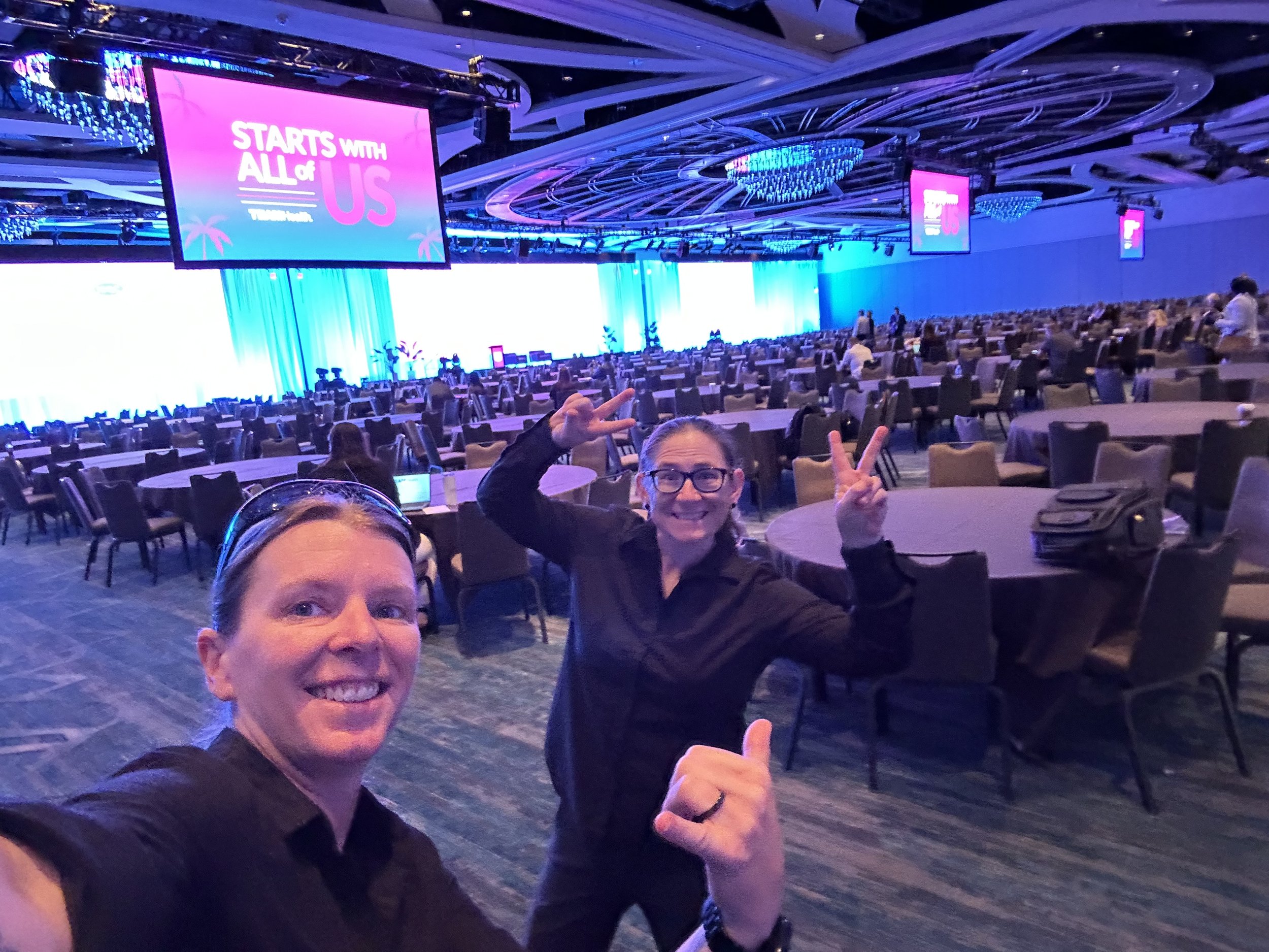 conference selfie