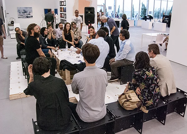 Panel discussion as part of Moses Transpo , 2013, UNTITLED Art Fair, Miami Beach