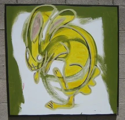 Dancing Yellow Rabbit