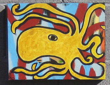 Untitled Gold Octopus