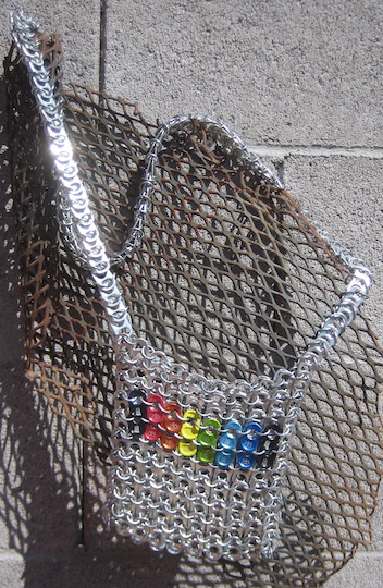 Mini Rainbow Tabmail Purse