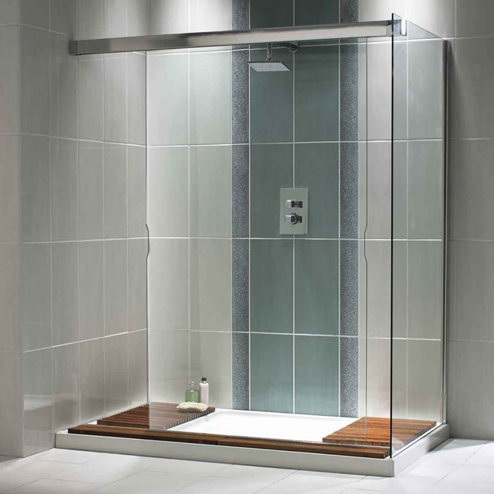 Low-maintenance shower pans