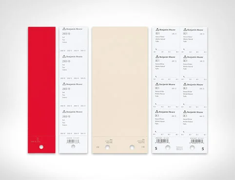 Benjamin Moore Paint Color Sheets