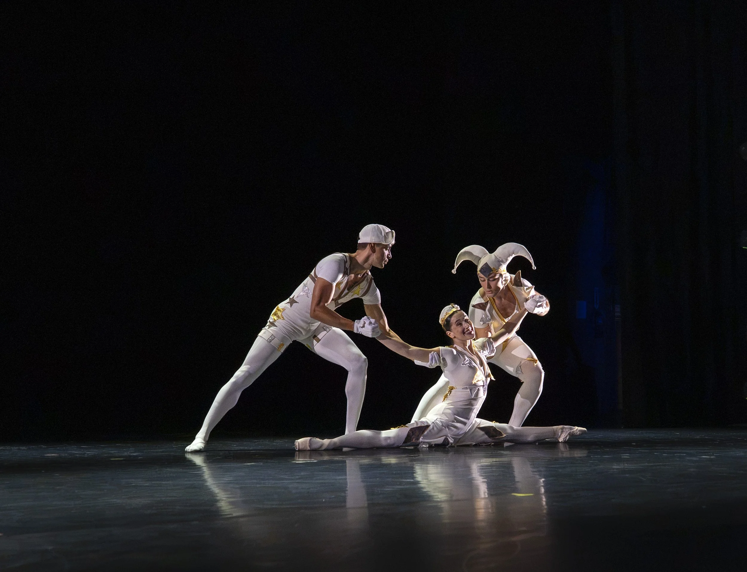 Jacy Contreras, Andrés Castillo and Cayce Cavett, Photo by Irwin Fayne