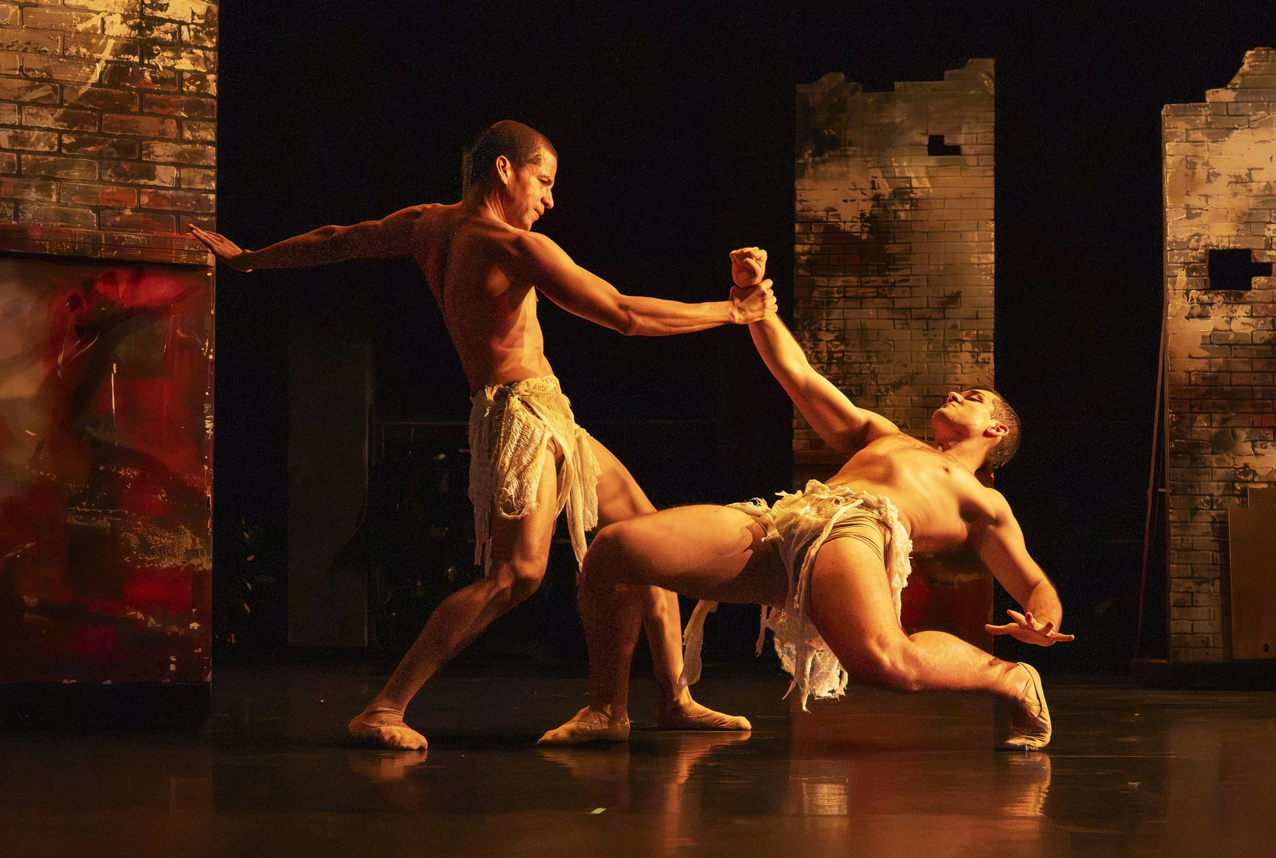 Andrés Castillo and Cayce Cavett, Photo by Irwin Fayne
