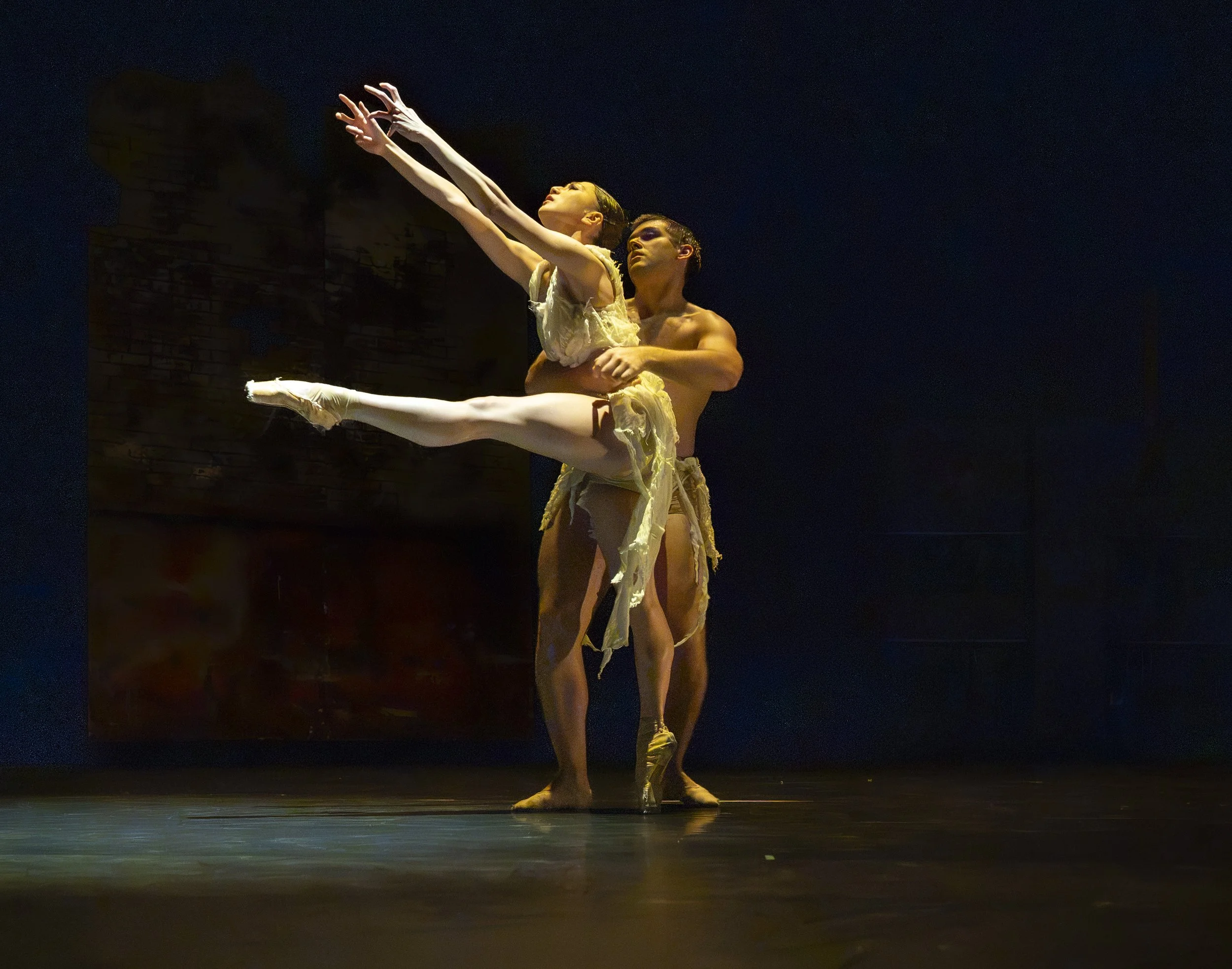 Azusa Okamoto and Cayce Cavett, photo by Irwin Fayne
