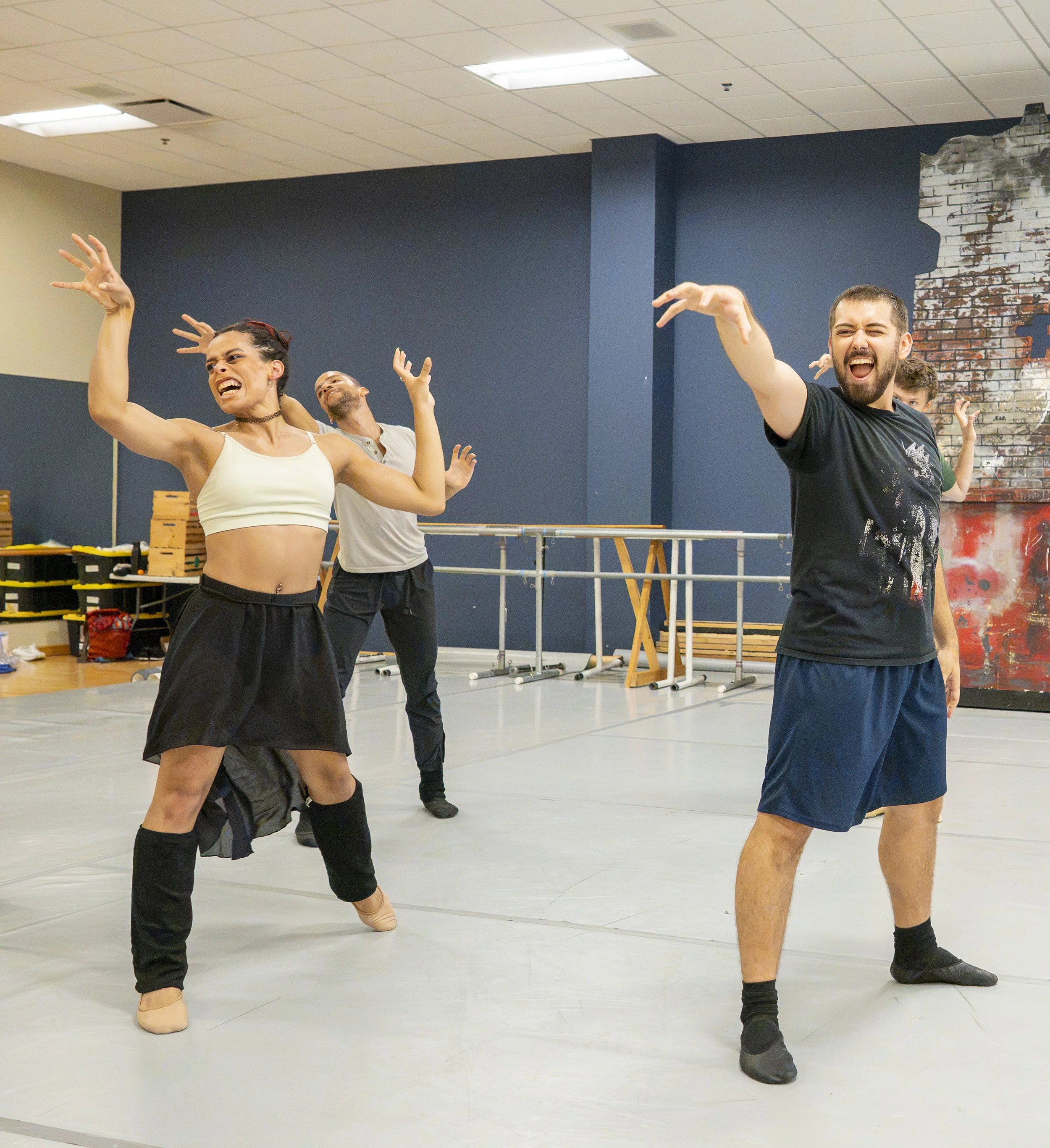  Terpsicorps dancers in Clowns and others