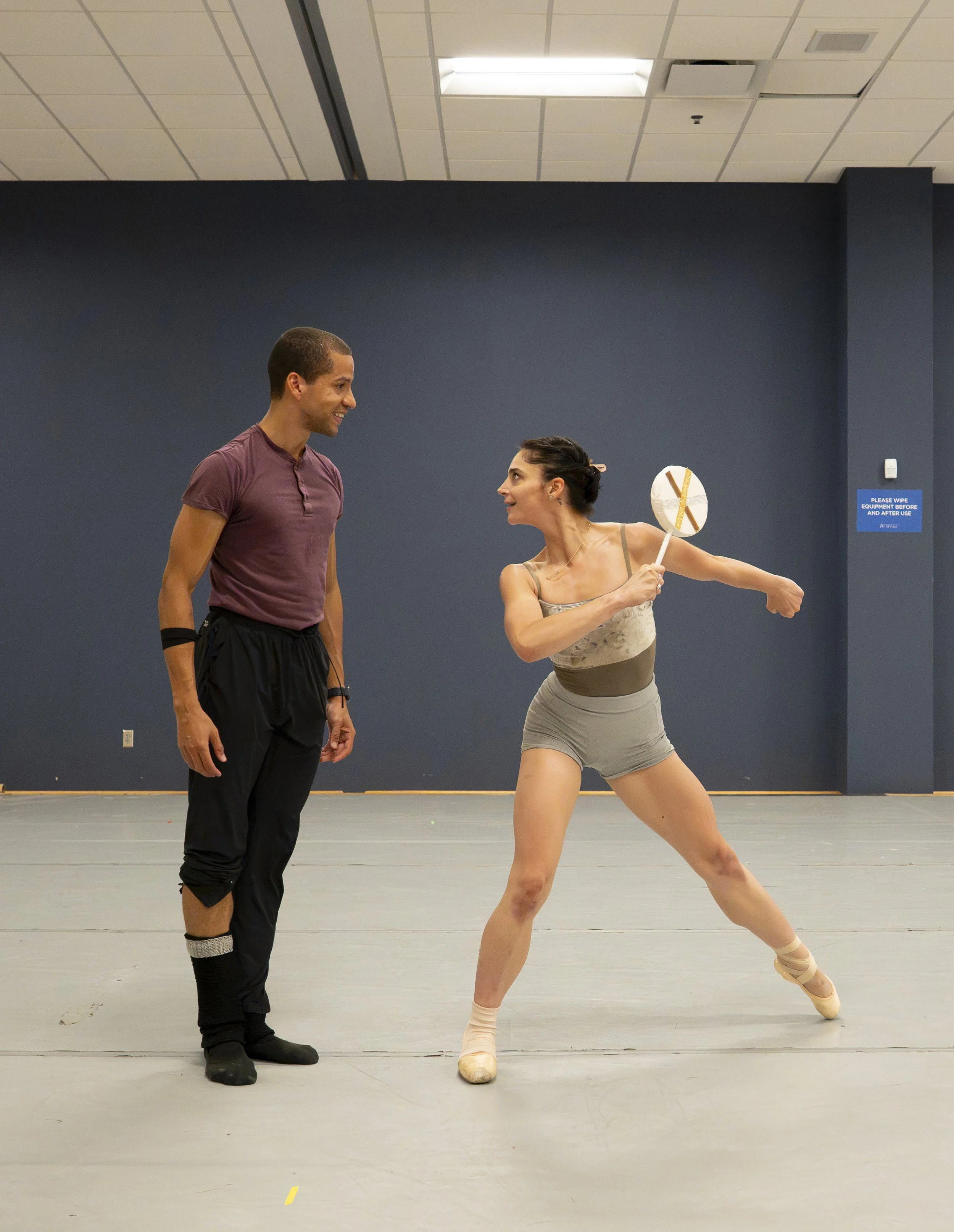 Emma Guertain and Andres Castillo in Clowns and others