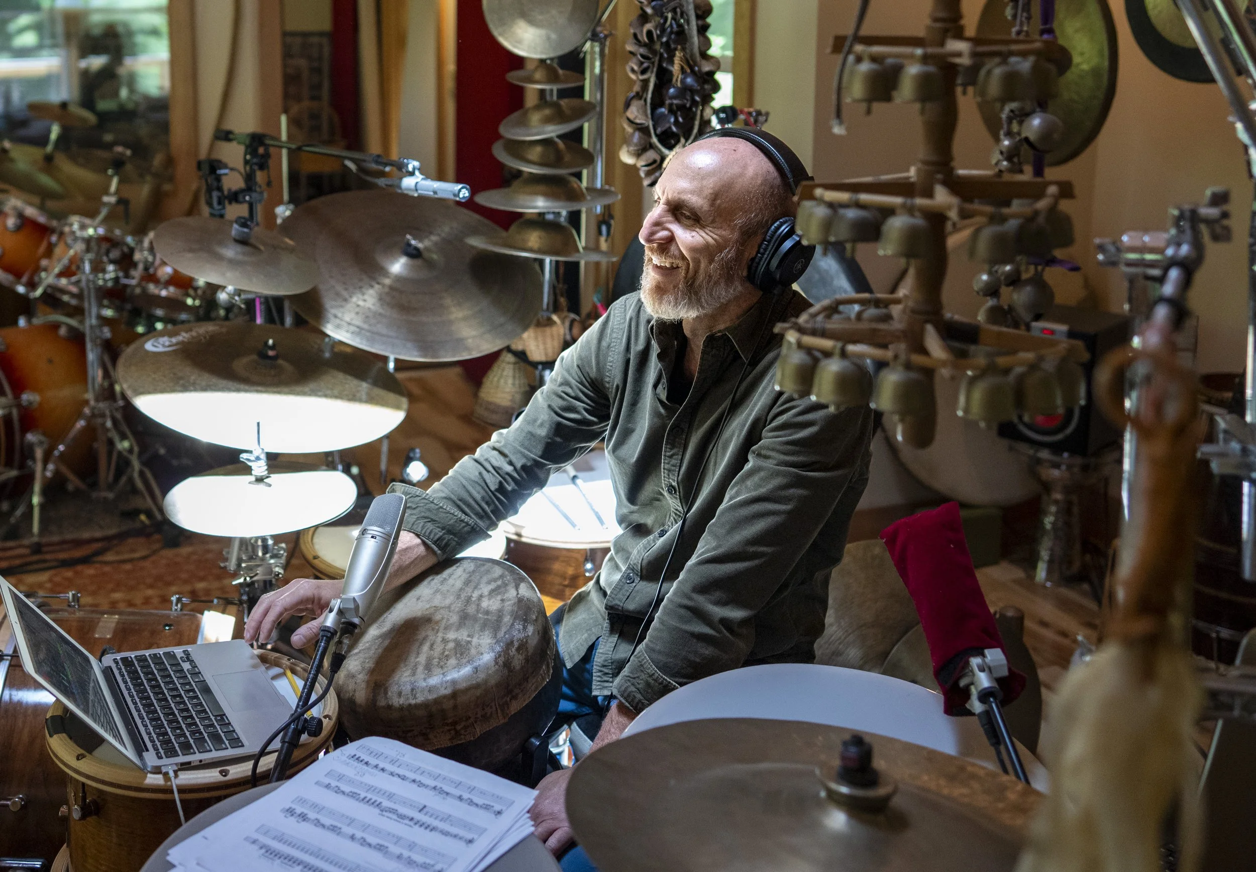 River Guerguerian, percussion
