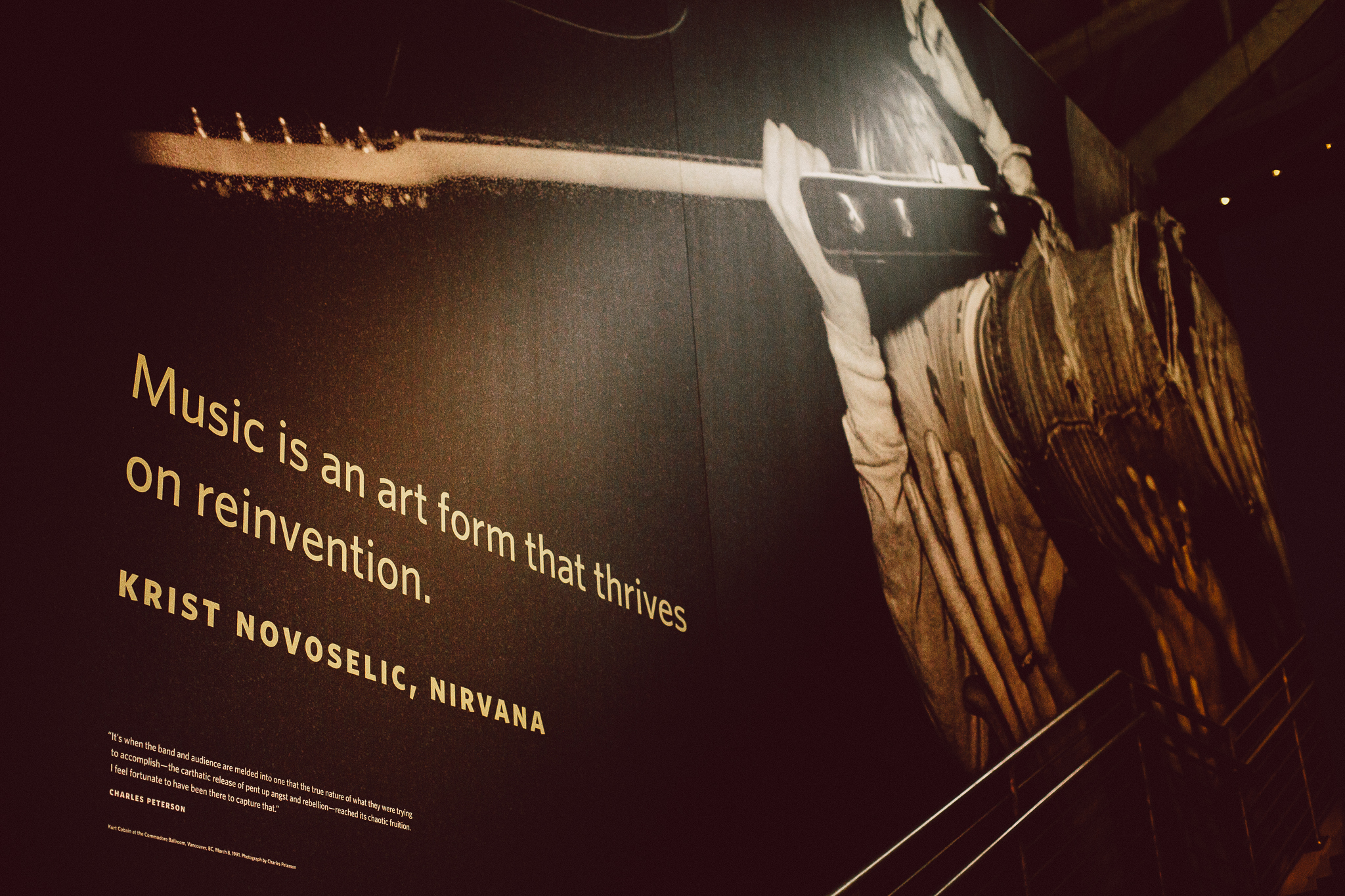 Seattle EMP Nirvana exhibit